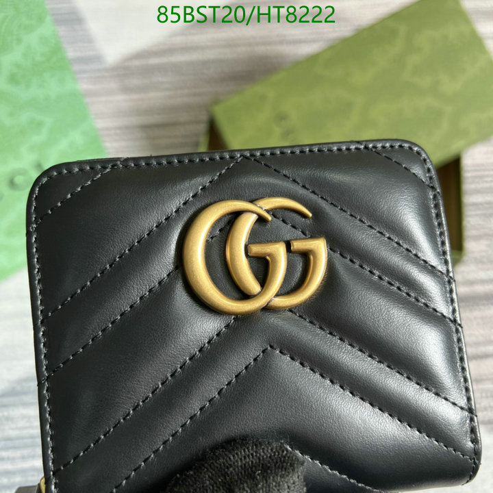 Gucci Bag-(Mirror)-Wallet-,Code: HT8222,$: 85USD