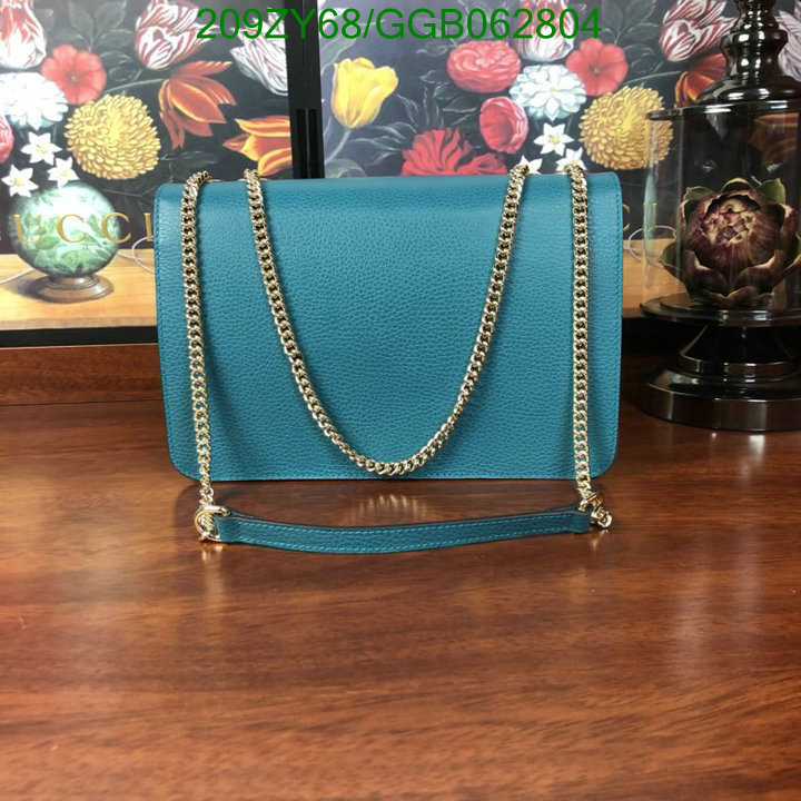 Gucci Bag-(Mirror)-Diagonal-,Code: GGB062804,$: 209USD