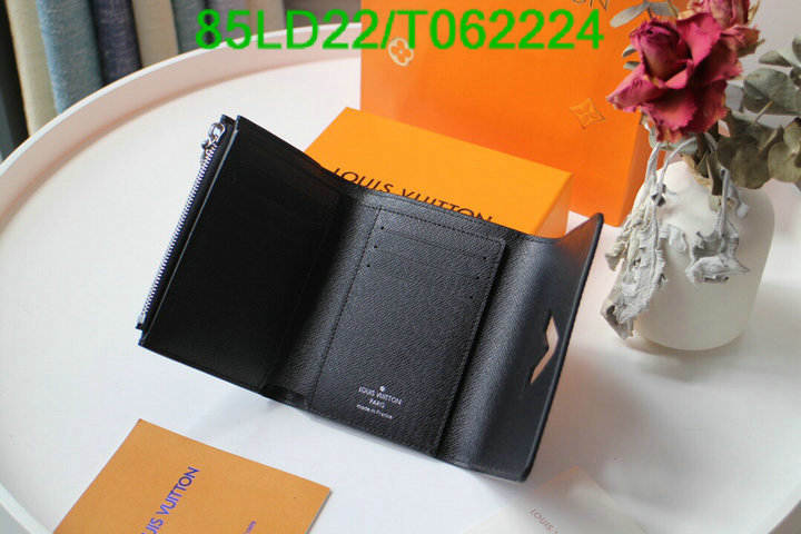 LV Bags-(Mirror)-Wallet-,Code: T062224,$: 85USD