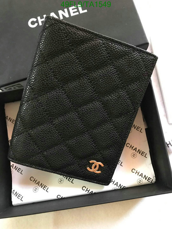 Chanel Bags ( 4A )-Wallet-,Code: TA1549,$: 49USD