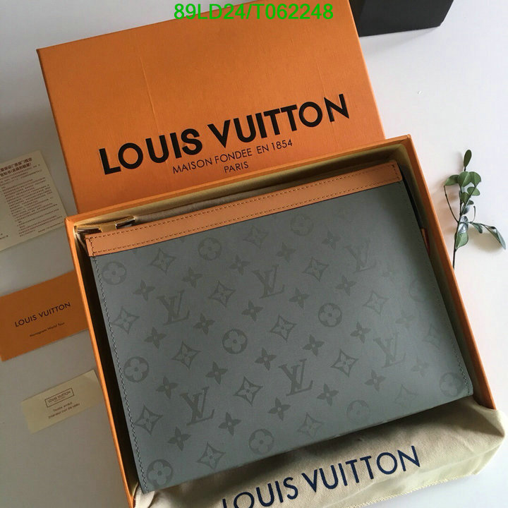 LV Bags-(Mirror)-Wallet-,Code: T062248,$: 89USD
