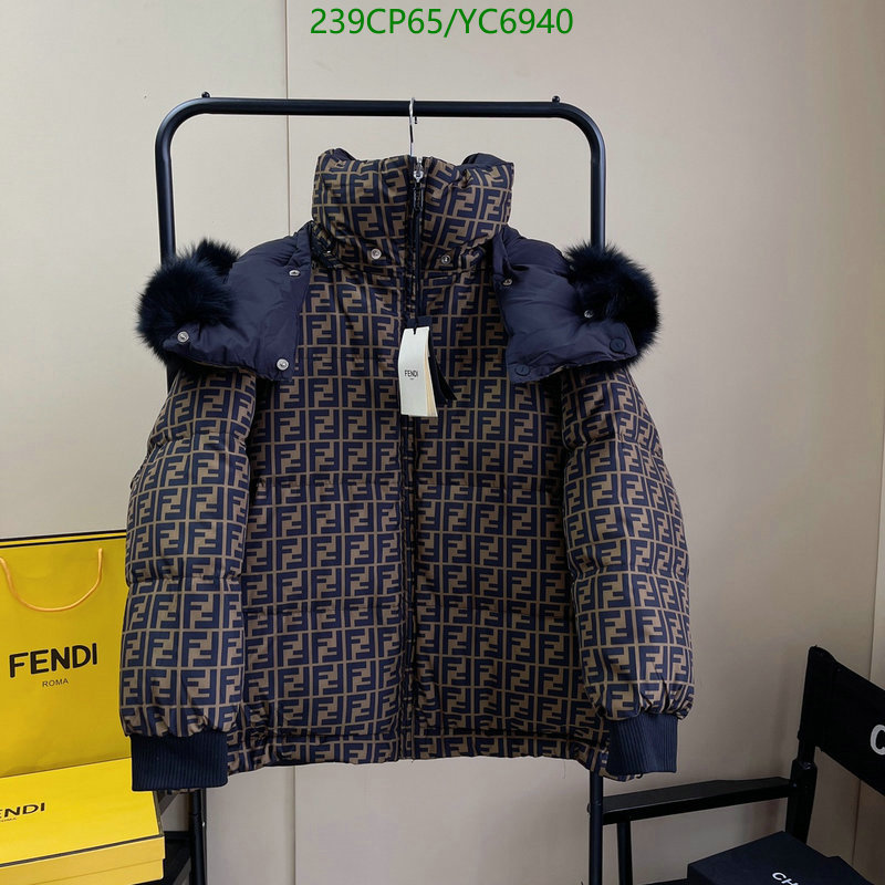 Down jacket Men-Fendi, Code: YC6940,$: 239USD