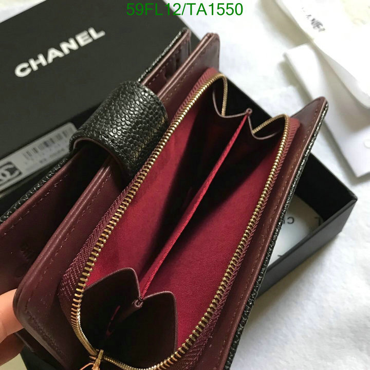 Chanel Bags ( 4A )-Wallet-,Code: TA1550,$: 59USD