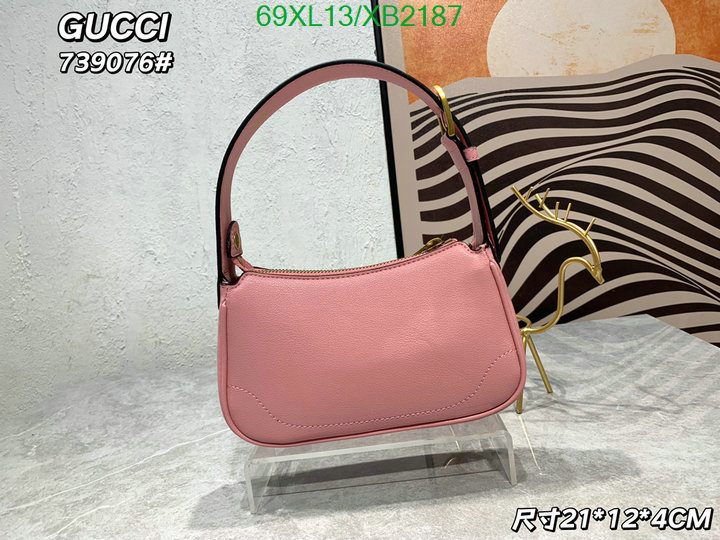 Gucci Bag-(4A)-Handbag-,Code: XB2187,$: 69USD