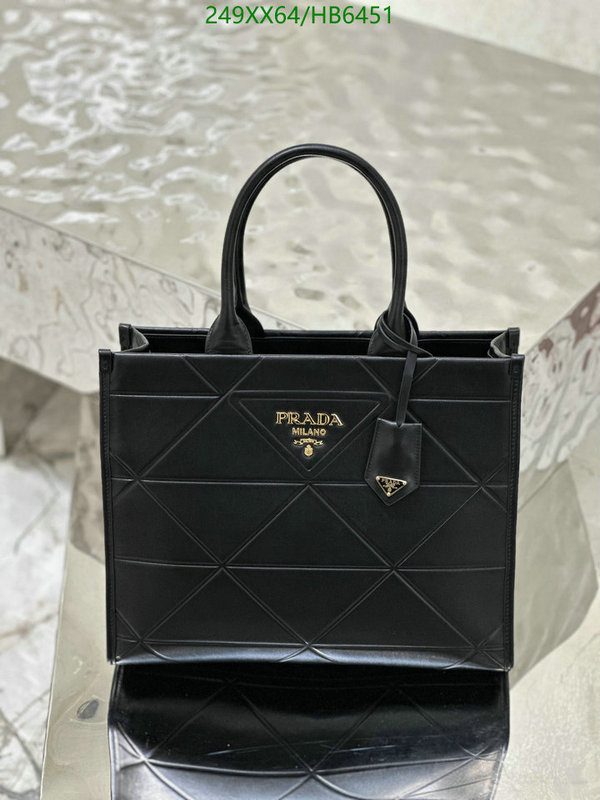 Prada Bag-(Mirror)-Handbag-,Code: HB6451,$: 249USD