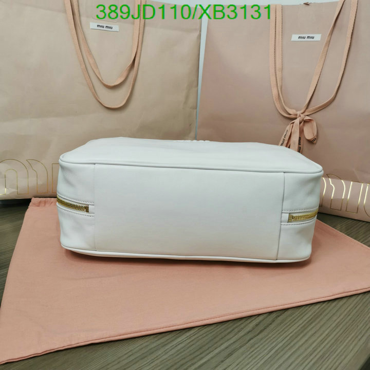 Miu Miu Bag-(Mirror)-Handbag-,Code: XB3131,$: 389USD