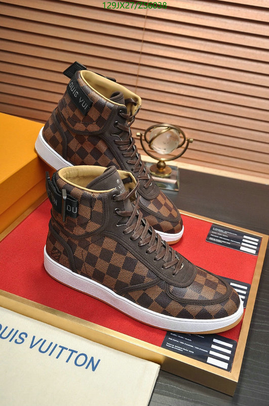 Men shoes-LV, Code: ZS6038,$: 129USD