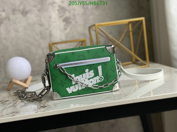 LV Bags-(Mirror)-Petite Malle-,Code: HB6731,$: 205USD