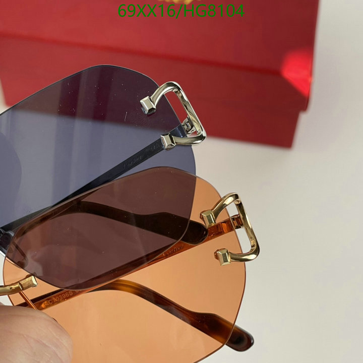 Glasses-Cartier, Code: HG8104,$: 69USD