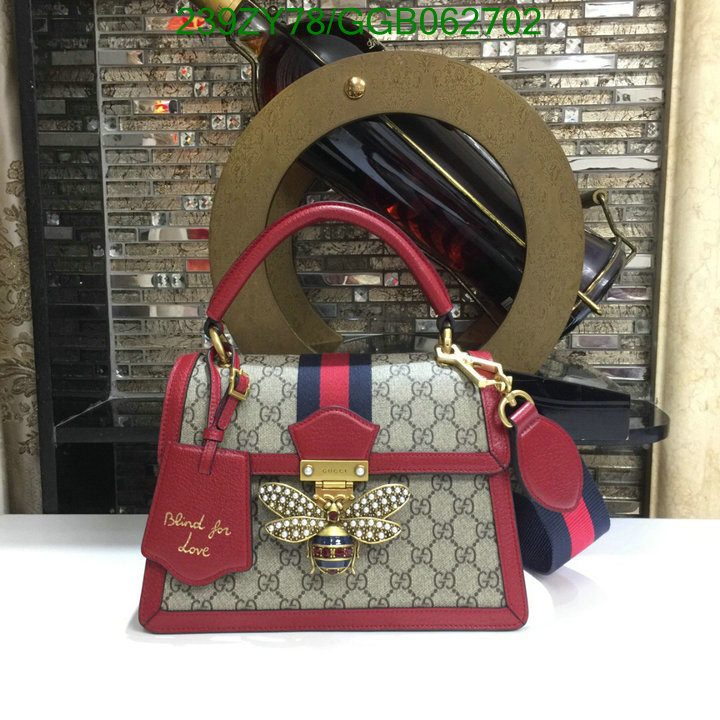 Gucci Bag-(Mirror)-Diagonal-,Code: GGB062702,$: 239USD