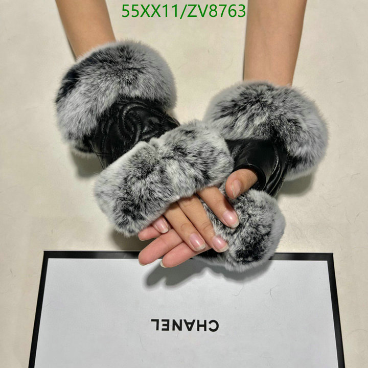 Gloves-Chanel, Code: ZV8763,$: 55USD