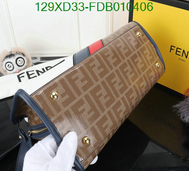 Fendi Bag-(4A)-Handbag-,Code: FDB010406,$:129USD