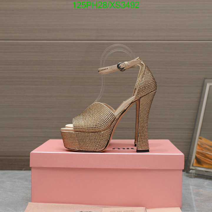 Women Shoes-Miu Miu, Code: XS3492,$: 125USD