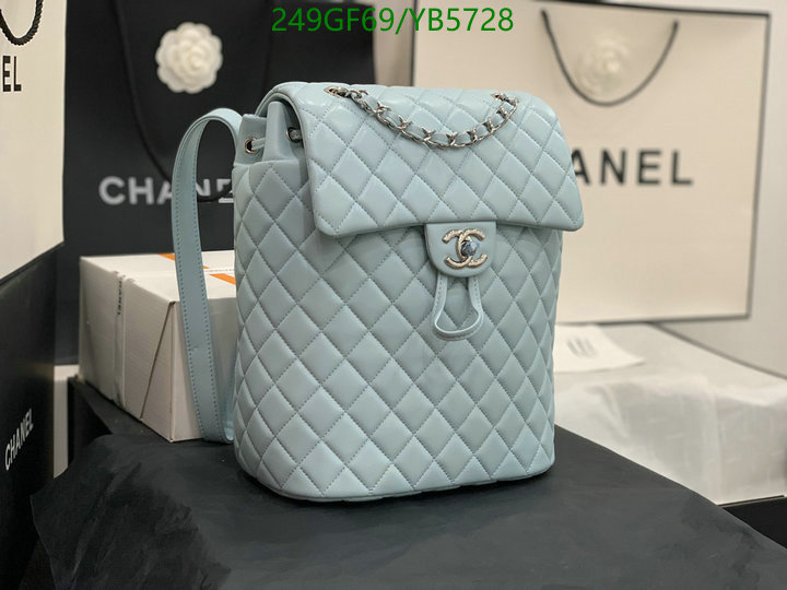 Chanel Bags -(Mirror)-Backpack-,Code: YB5728,$: 249USD