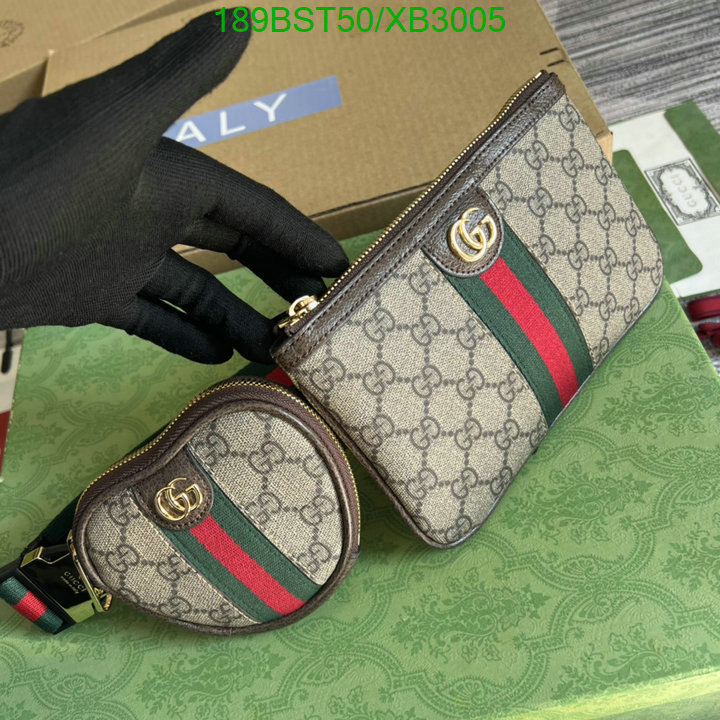 Gucci Bag-(Mirror)-Belt Bag-Chest Bag--,Code: XB3005,$: 189USD