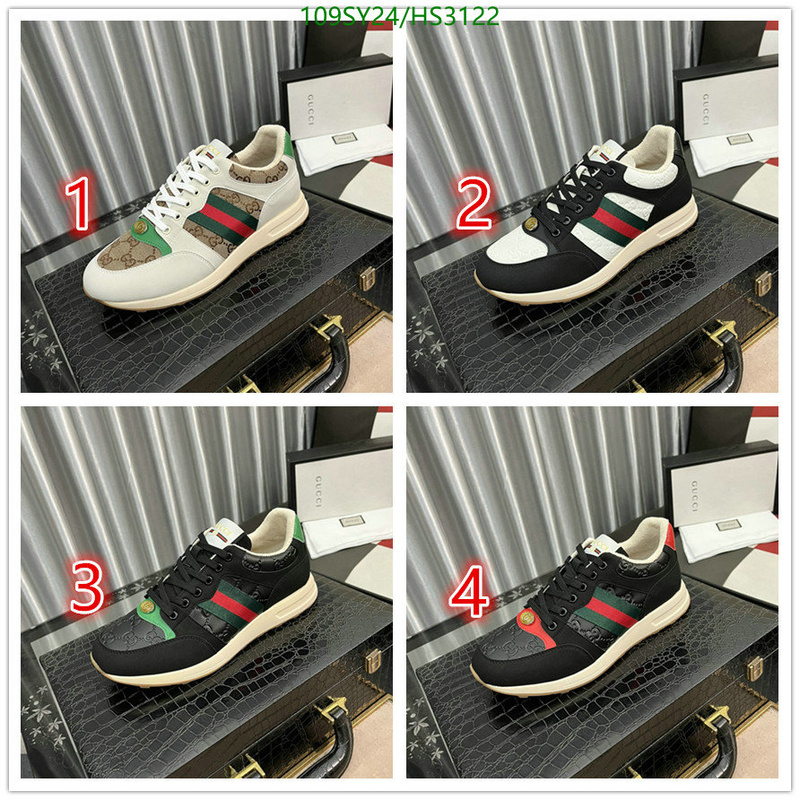 Men shoes-Gucci, Code: HS3122,$: 109USD