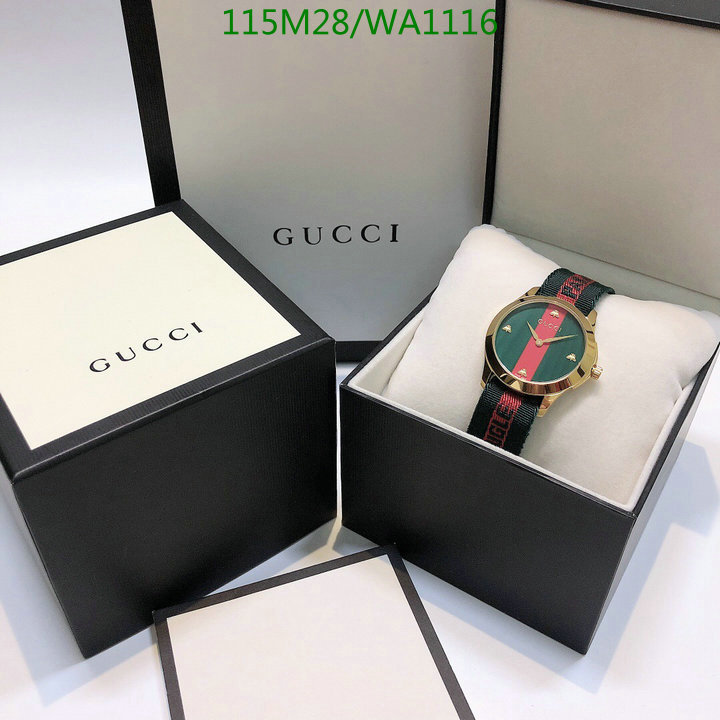 Watch-4A Quality-Gucci, Code: WA1116,$: 115USD