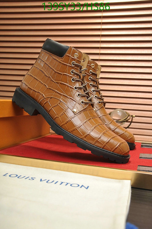 Men shoes-LV, Code: HS86,$: 139USD