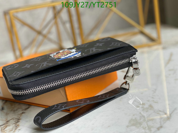 LV Bags-(Mirror)-Wallet-,Code: YT2751,$: 109USD