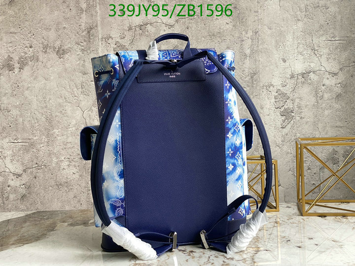 LV Bags-(Mirror)-Backpack-,Code: ZB1596,$: 339USD