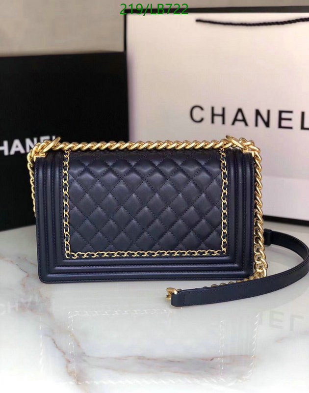 Chanel Bags -(Mirror)-Le Boy,Code: LB722,$: 219USD