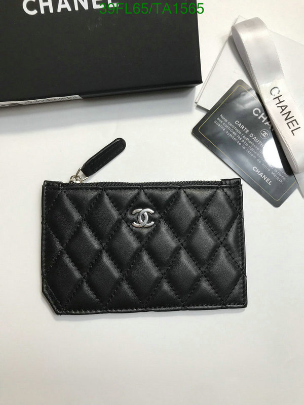 Chanel Bags ( 4A )-Wallet-,Code: TA1565,$: 39USD