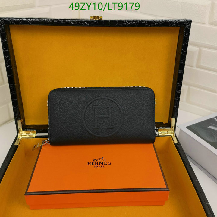 Hermes Bag-(4A)-Wallet-,Code: LT9179,$: 49USD