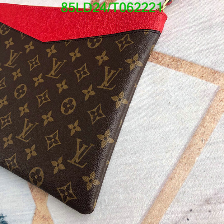 LV Bags-(Mirror)-Wallet-,Code: T062221,$: 85USD