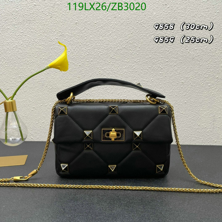 Valentino Bag-(4A)-Roman Stud-,Code: ZB3020,