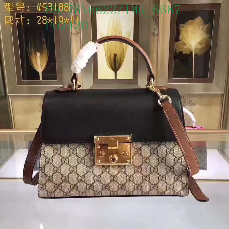 Gucci Bag-(4A)-Padlock-,Code: GGB120517,$: 99USD