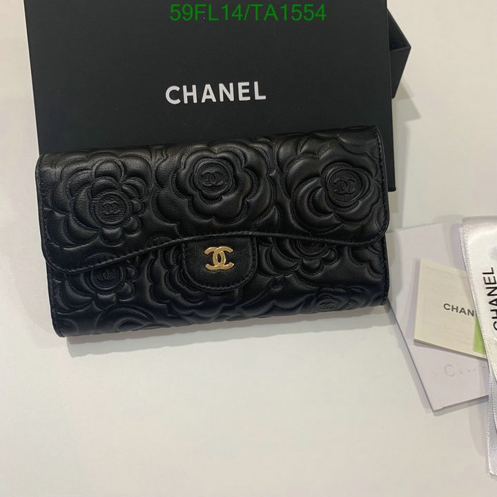 Chanel Bags ( 4A )-Wallet-,Code: TA1554,$: 59USD