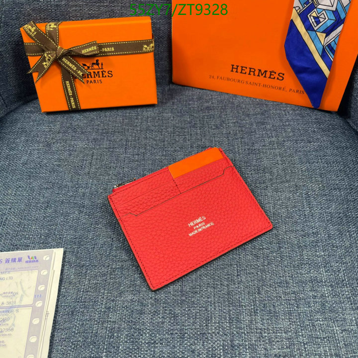 Hermes Bag-(4A)-Wallet-,Code: ZT9328,$: 55USD