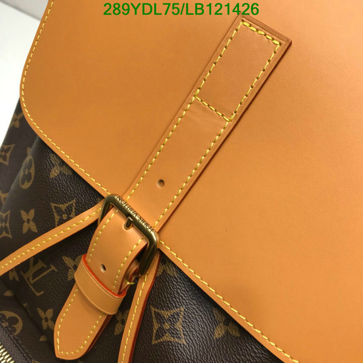 LV Bags-(Mirror)-Backpack-,Code: LB121426,$: 289USD