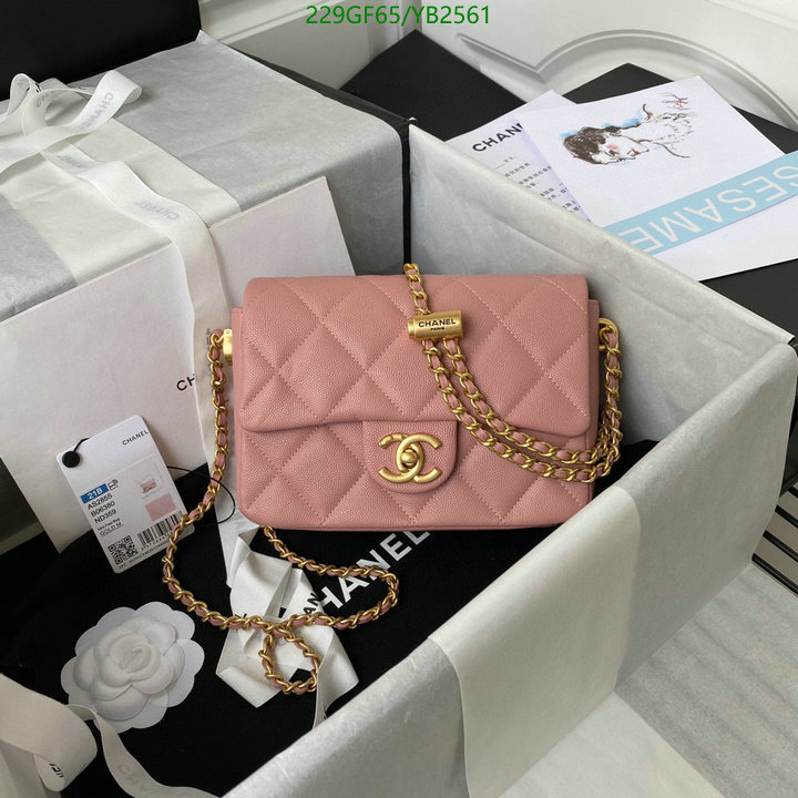 Chanel Bags -(Mirror)-Diagonal-,Code: YB2561,$: 229USD