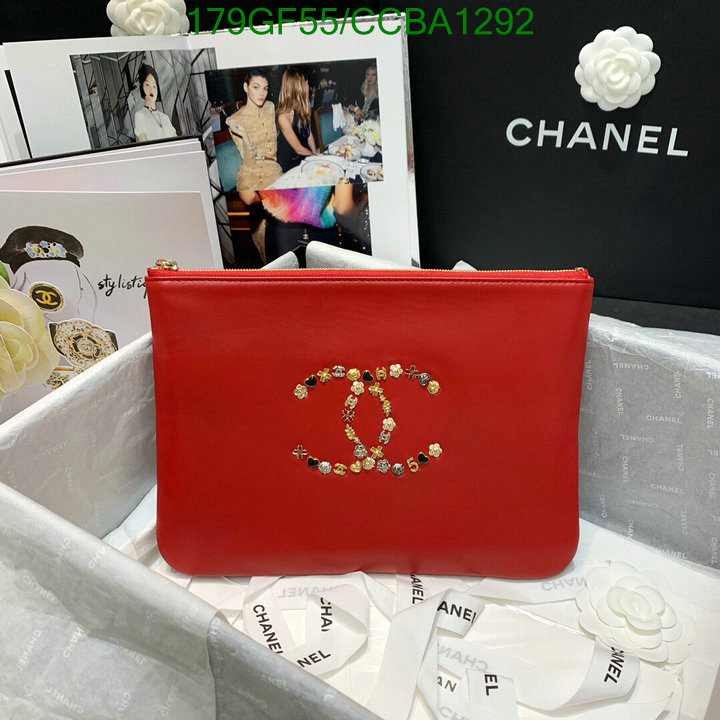 Chanel Bags -(Mirror)-Clutch-,Code: CCBA1292,$: 179USD