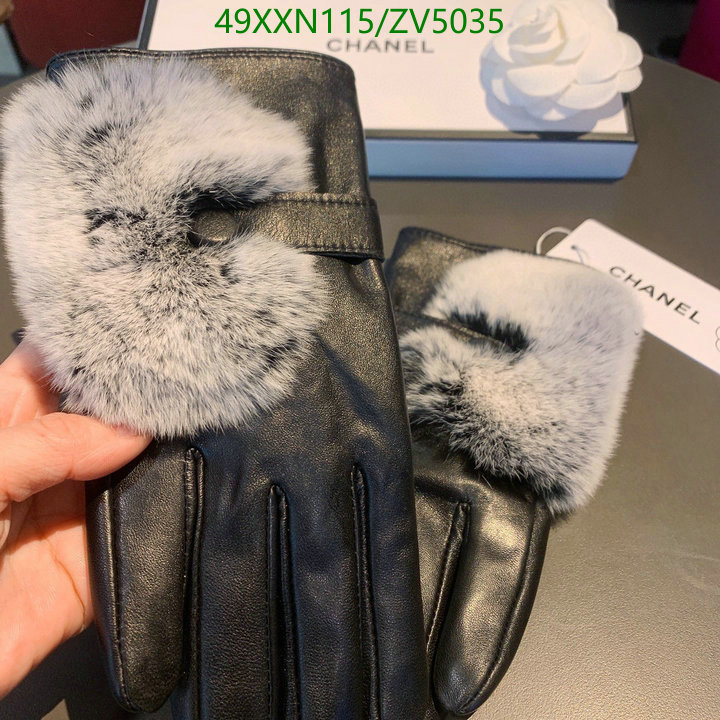 Gloves-Chanel, Code: ZV5035,$: 49USD