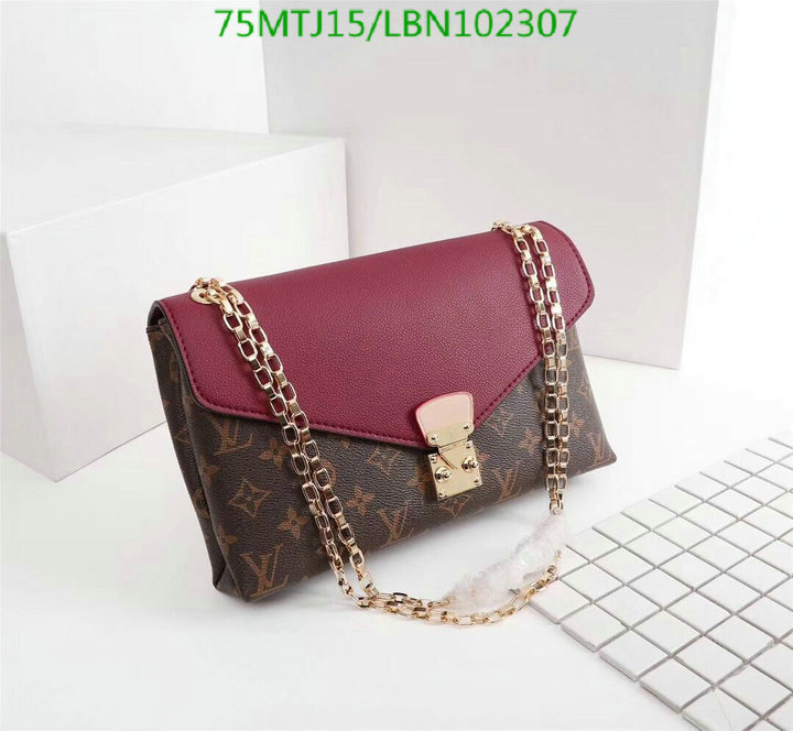 LV Bags-(4A)-Pochette MTis Bag-Twist-,Code: LBN102307,$: 75USD