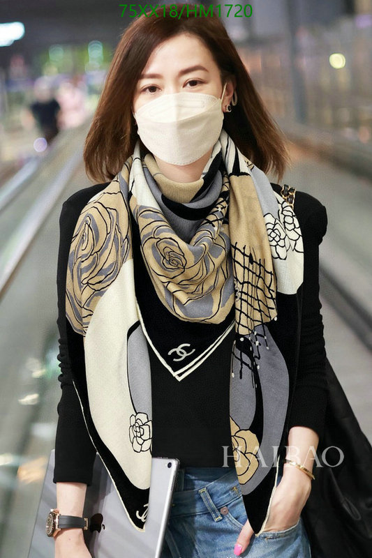 Scarf-Chanel, Code: HM1720,$: 75USD