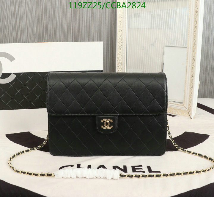 Chanel Bags ( 4A )-Diagonal-,Code: CCBA2824,$: 119USD