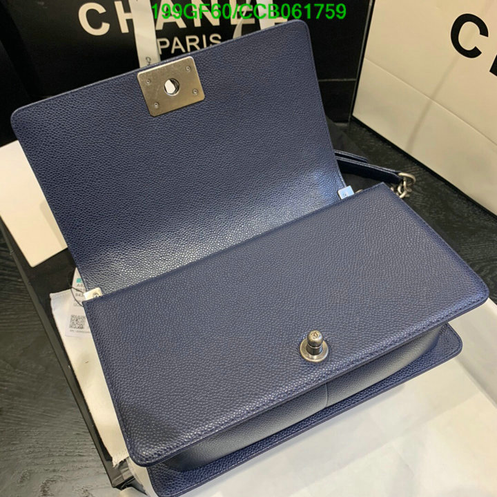 Chanel Bags -(Mirror)-Le Boy,Code: CCB061759,$: 199USD