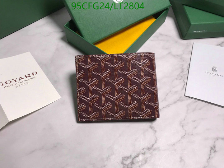 Goyard Bag-(Mirror)-Wallet-,Code: LT2804,$: 95USD