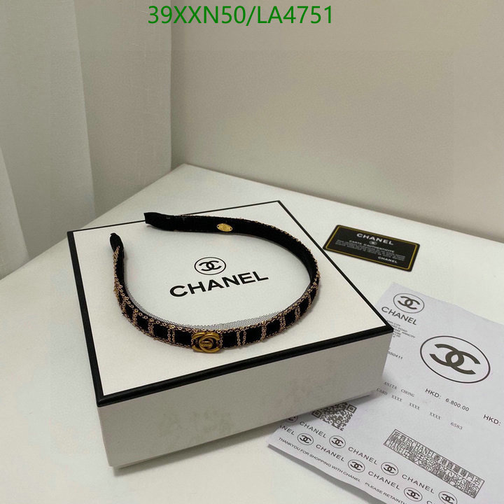 Headband-Chanel, Code: LA4751,$: 39USD