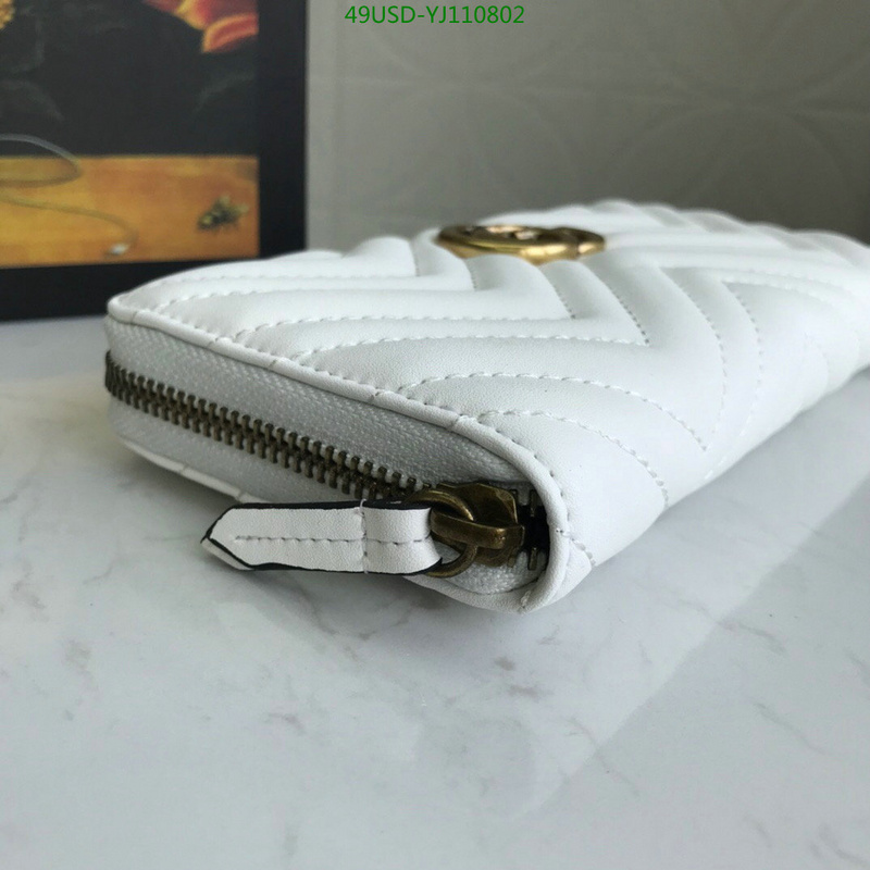 Gucci Bag-(4A)-Wallet-,Code: YJ110802,$:49USD