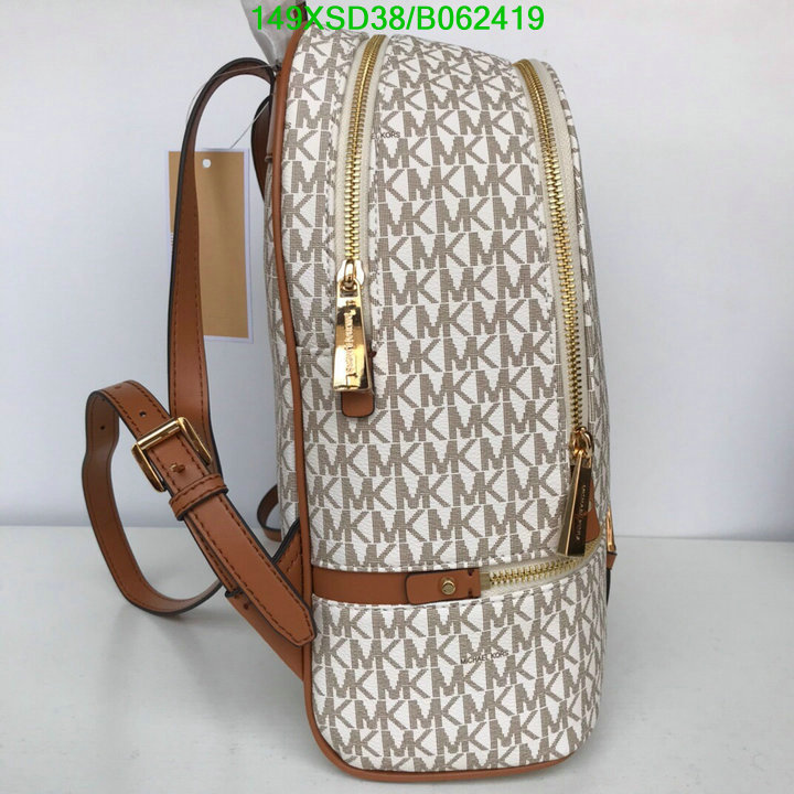 Michael Kors Bag-(Mirror)-Backpack-,Code: B062419,$: 149USD