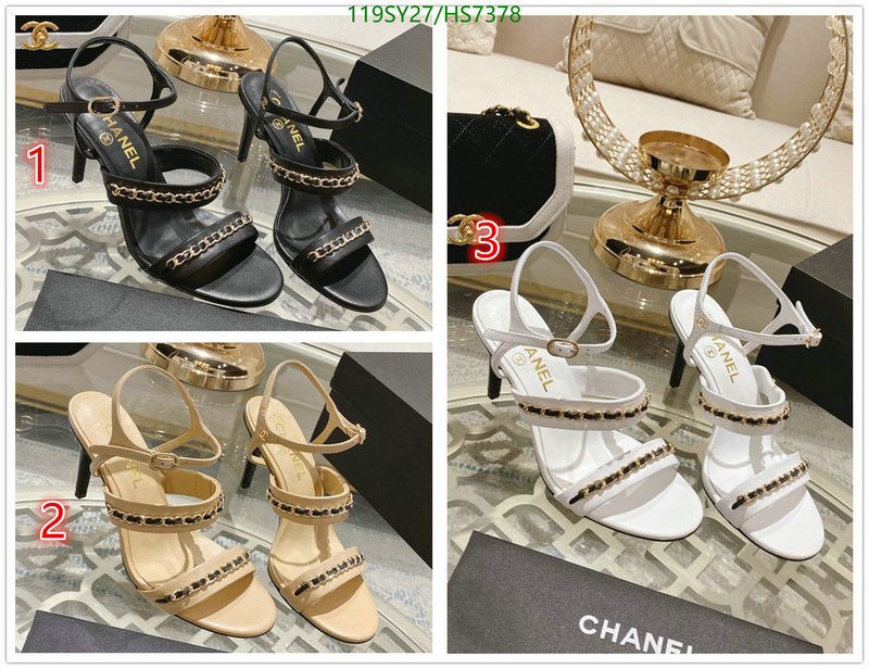 Women Shoes-Chanel, Code: HS7378,$: 119USD