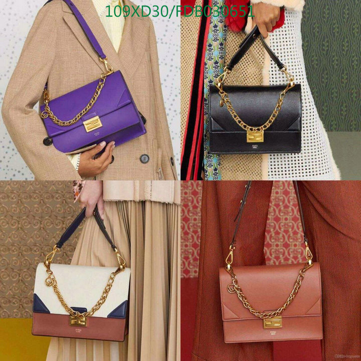 Fendi Bag-(4A)-Diagonal-,Code: FDB030651,$:109USD