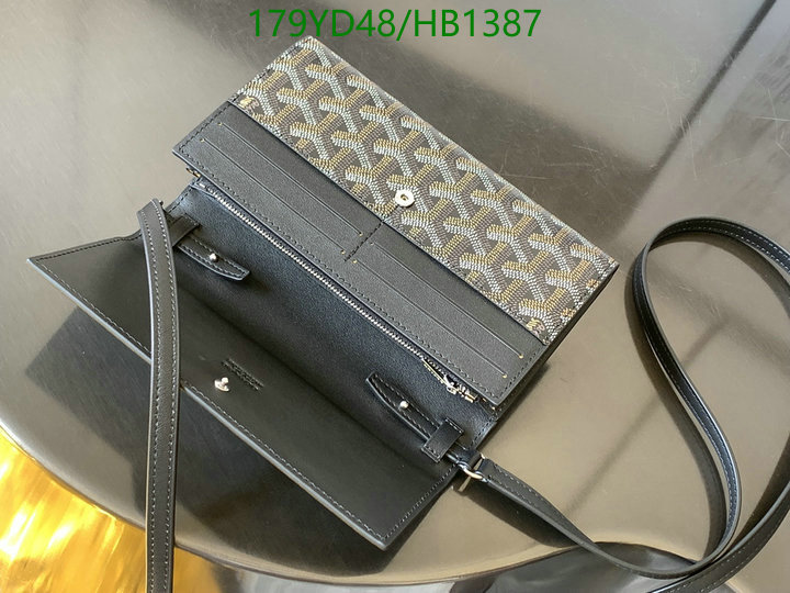 Goyard Bag-(Mirror)-Diagonal-,Code: HB1387,$: 179USD