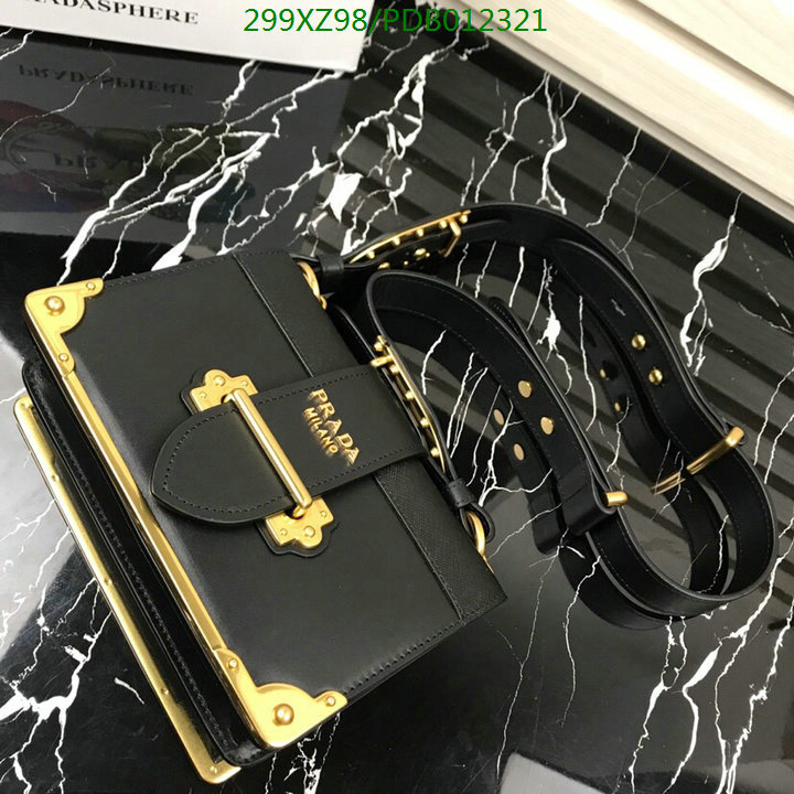 Prada Bag-(Mirror)-Diagonal-,Code: PDB012321,$:299USD