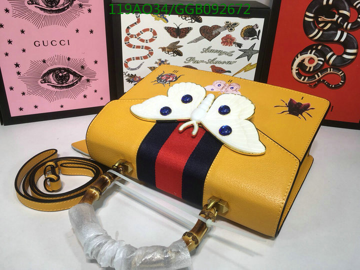 Gucci Bag-(4A)-Handbag-,Code: GGB092672,