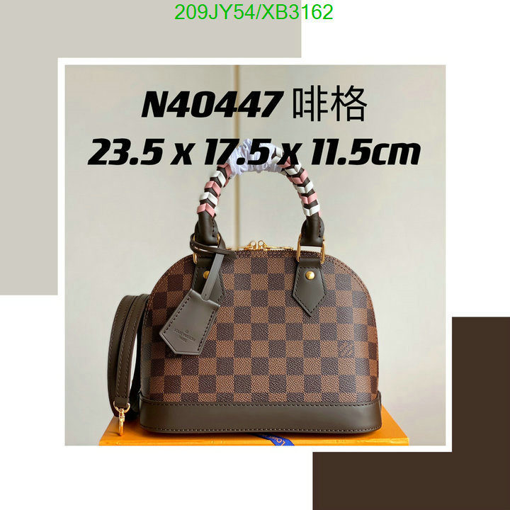 LV Bags-(Mirror)-Handbag-,Code: XB3162,$: 209USD